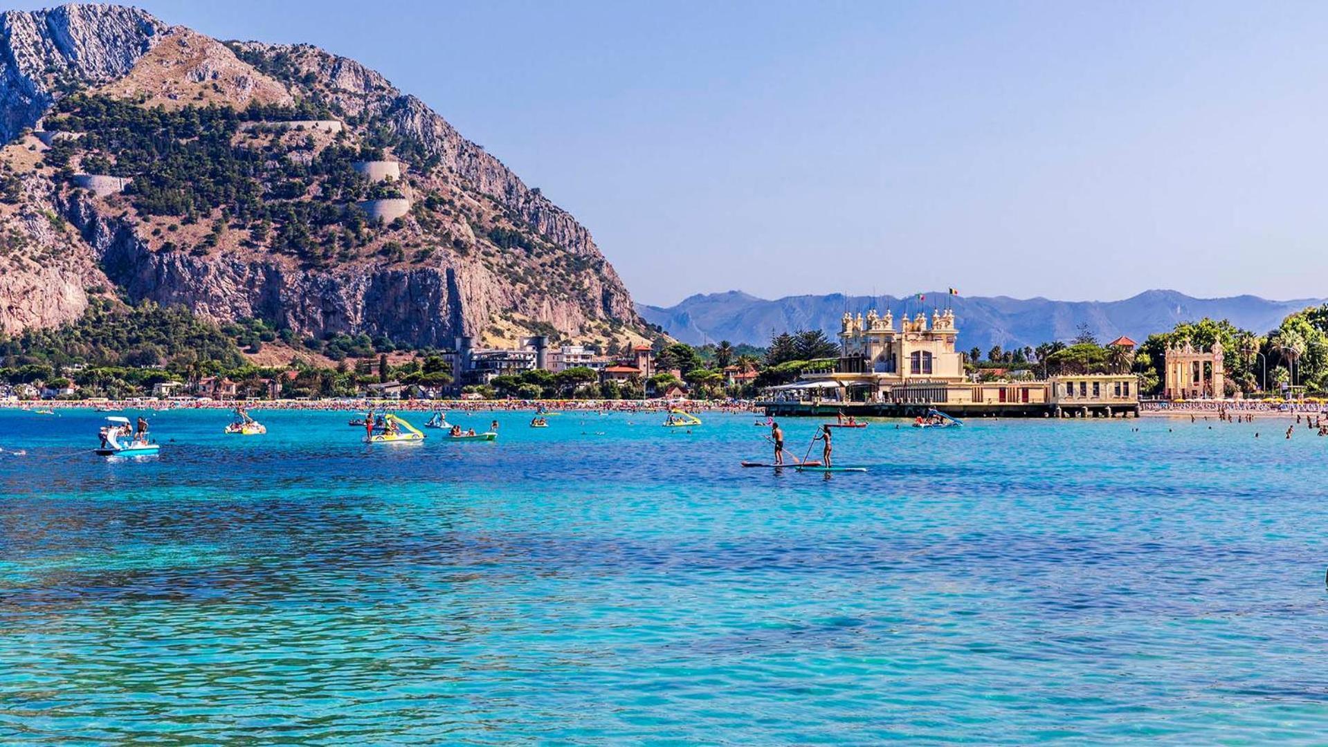 Casa Mandorlo A Mondello Apartman Kültér fotó